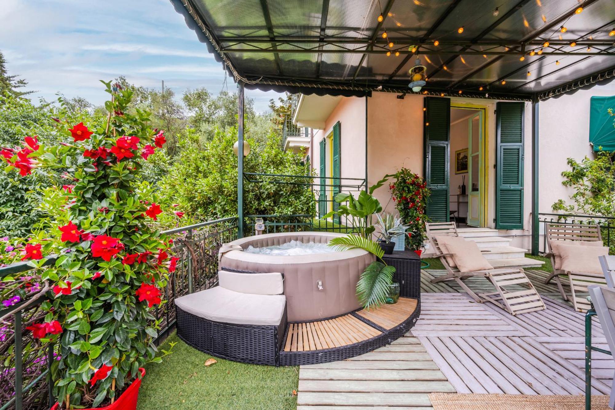Terrazza Portofino Splendido Appartamento Con Piscina Idromassaggio - Parcheggio Gratis Santa Margherita Ligure Dış mekan fotoğraf
